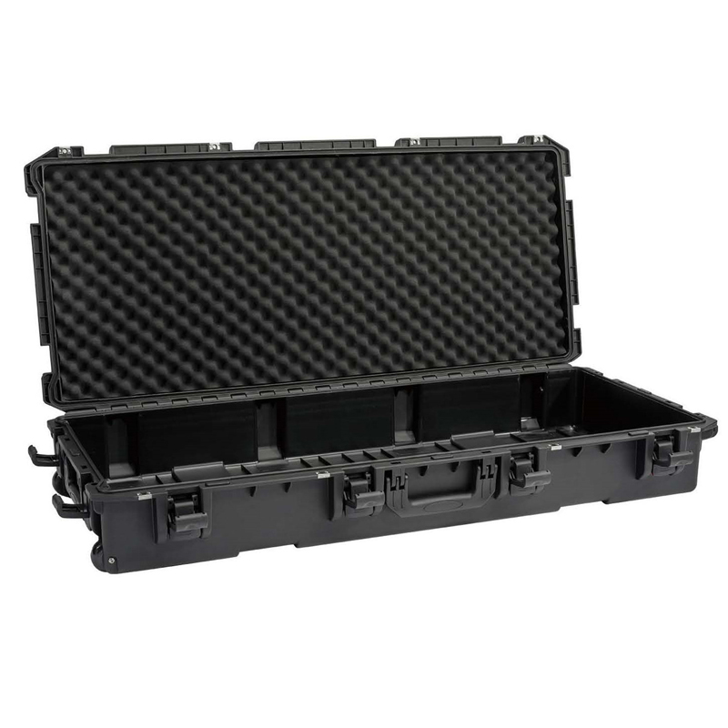 Étui long de protection pour fusil étanche, empilable et portable