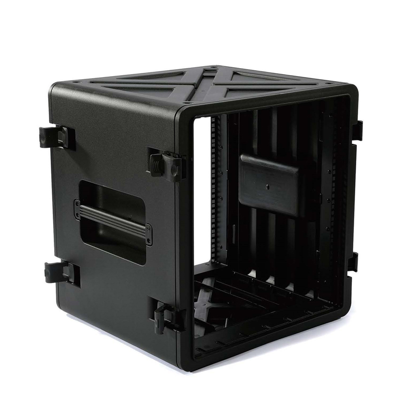 Caisse de support d'événement de recherche industrielle aérospatiale étanche 10u