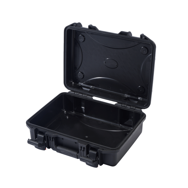 Mallette de transport moyenne ergonomique et robuste en plastique dur