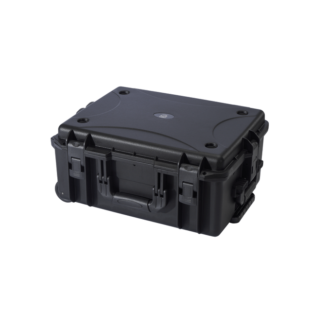 Caisse de chariot en plastique d'ABS de compagnie aérienne de serrure de TSA de transport de côté rigide