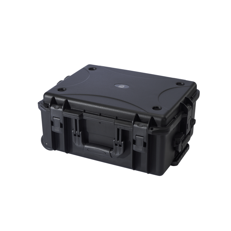 Caisse de chariot en plastique d'ABS de compagnie aérienne de serrure de TSA de transport de côté rigide