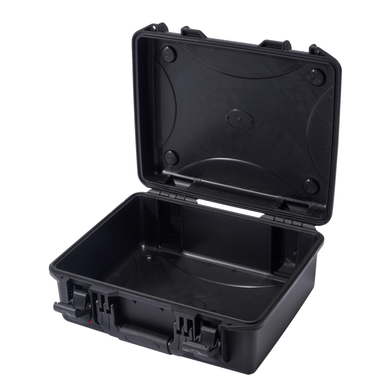 Grande mallette de transport pour électronique en plastique dur anti-poussière en PVC