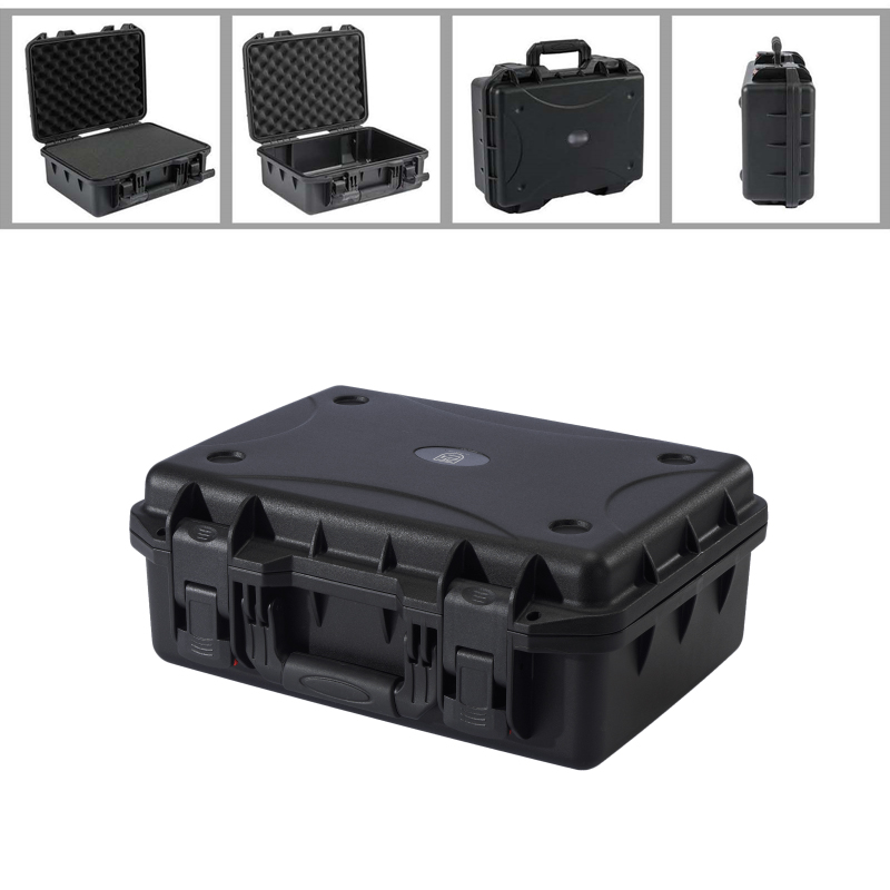 Mallette de transport moyenne compacte en plastique dur pour l'éducation commerciale