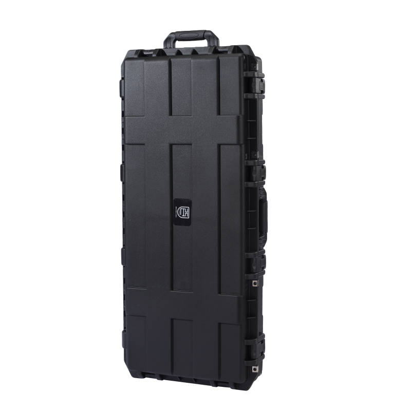 Étui long de protection pour fusil étanche, empilable et portable