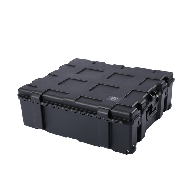 Grand étui de transport de voyage en plastique dur en polypropylène pour photographie