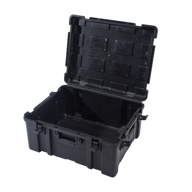 Boîte à outils lourde, grande mallette de transport en plastique dur